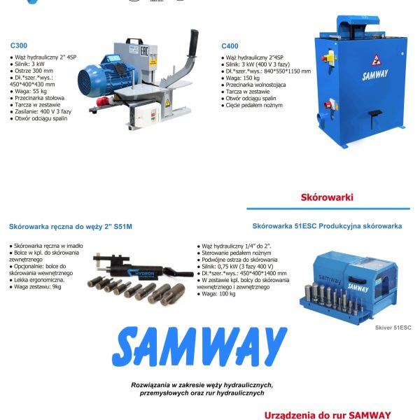 SAMWAY-zakuwarki-dio-wezy-hydraulicznych- mini-katalog-PL