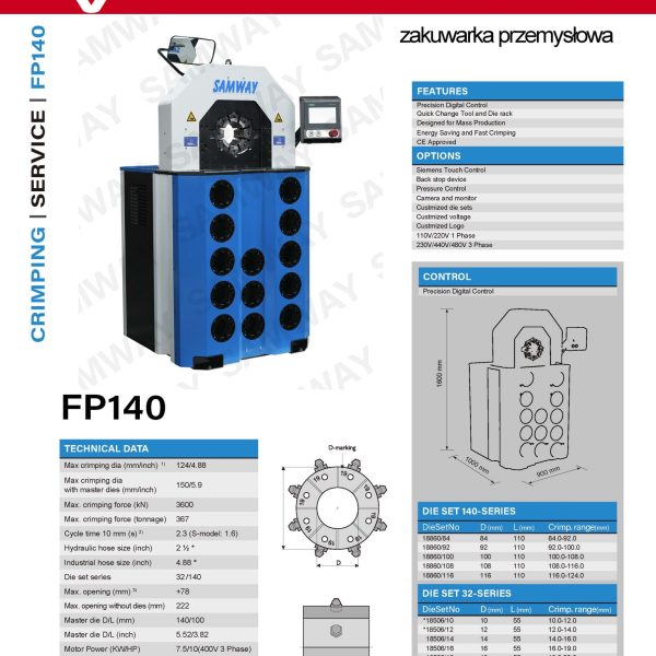 zakuwarka-przemyslowa-FP140-industrial-hose-crimper